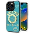 thumbnail image 1 of Designed for Apple iPhone 15 Pro (6.1") Smiling Glitter Ornament Bling Sparkle with Ring Stand Hybrid Slim TPU + Hard Back Shell Phone Case Cover [Blue], 1 of 8