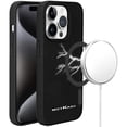 thumbnail image 1 of Designed for Apple iPhone 15 Pro Max (6.7") Liquid Silicone [Magnetic Circle] Compatible with MagSafe TPU Thick Design Hybird Rugged Phone Case Cover [Black], 1 of 4
