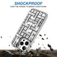 thumbnail image 1 of Designed for Apple iPhone 15 Pro Sparkly 3D Design Diamond Shockproof Protective Bling Rhinestone Hybrid Skin PC + TPU Phone Case Cover [Pinwheel Silver], 1 of 4