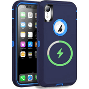 Apple iPhone XR ブルー ケース付き Apple iPhone XR • 64GB | Blue • Factory Unlocked • Complete