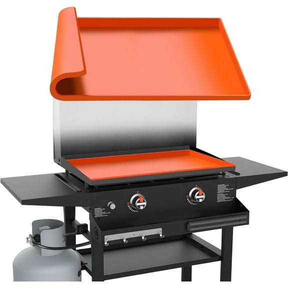 Designed for Blackstone Griddle Cover 36Inch 28Inch 22Inch 17inch, Blackstone Griddle Accessories Silicone Griddle Cover Mat, Food-Grade Protection for Black Stone Grill - Protects from Dirt and Rust