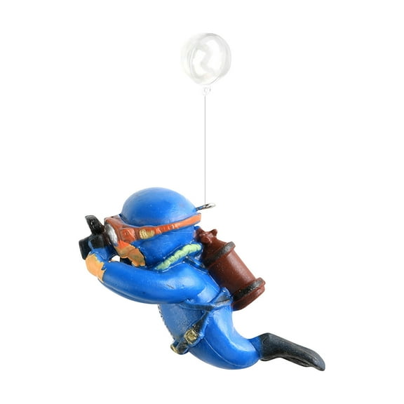 Designed To Enhance Fish Tank Decor, Floating Diver Figurine With Camera, Creative Design For Tank Landscape Enhancement, Suitable For Big Kids And Teens
