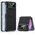 thumbnail image 1 of Designed for Galaxy Z Flip 4 Case with Hinge Protection,Samsung Flip 4 Heavy Duty Shockproof Full Body Protective Phone Case Cover for Z Flip 4 5G(2023)-Black, 1 of 12