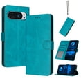 thumbnail image 1 of Designed for Google Pixel 9 / 9 Pro Case Wallet, Men Women Flip Folio Cover with PU Leather Stand Credit Card Holders Slots Wrist Strap Soft TPU Inner Phone Case for Google Pixel 9 / 9 Pro, Green, 1 of 8