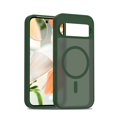 thumbnail image 1 of Designed For Google Pixel 9 / 9 Pro Cover Thin fit,Compatible with MagSafe,Compatible with Google Pixel 9 / 9 Pro Built-in Magnetic Anti-Shock Hybrid TPU + Hard PC Back Cell Phone Case,Darkgreen, 1 of 6