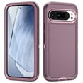 thumbnail image 1 of Designed for Google Pixel 9 / 9 Pro Heavy-Duty Case, Triple-Layered Full Body Camera Screen Protection Cover, Anti-Scratch Non-Slip Shockproof Armor Case for Google Pixel 9 / 9 Pro, Purple, 1 of 8