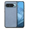 thumbnail image 1 of Designed for Google Pixel 9 Pro XL Folding Case, Carbon Fiber Texture + TPU, Shockproof Lightweight Slim Drop Protection Cover for Google Pixel 9 Pro XL, Blue, 1 of 10