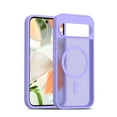 thumbnail image 1 of Designed for Magnetic Google Pixel 9 Case,[Compatible with MagSafe] [Military Grade Drop Protection] Hybrid Slim Translucent Matte Shockproof with Anti-Fingerprint Phone Case,Purple, 1 of 6