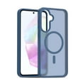 thumbnail image 1 of Designed for Magnetic Samsung Galaxy A36 5G Case,[Compatible with MagSafe] [Military Grade Drop Protection] Hybrid Slim Translucent Matte Shockproof with Anti-Fingerprint Phone Case,Blue, 1 of 6
