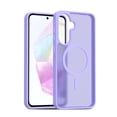 thumbnail image 1 of Designed for Magnetic Samsung Galaxy A36 5G Case,[Compatible with MagSafe] [Military Grade Drop Protection] Hybrid Slim Translucent Matte Shockproof with Anti-Fingerprint Phone Case,Purple, 1 of 6