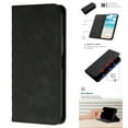 thumbnail image 1 of Designed for Motorola Edge 2025 Case Slim Wallet, for Men Women Flip Folio Cover with Embossed PU Leather Kickstand Credit Card Holders Slots Phone Cover for Motorola Edge 2025, Black, 1 of 6