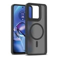 thumbnail image 1 of Designed For Motorola Edge (2025) Cover Thin fit,Compatible with MagSafe,Compatible with Motorola Edge (2025) Built-in Magnetic Anti-Shock Hybrid TPU + Hard PC Back Cell Phone Case,Black, 1 of 5