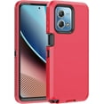 thumbnail image 1 of Designed for Motorola G 2023 Heavy Duty Case, Triple Layer Protection Shockproof Dropproof Dustproof Anti-Scratch Phone Case Cover for Motorola G 2023,Red, 1 of 6