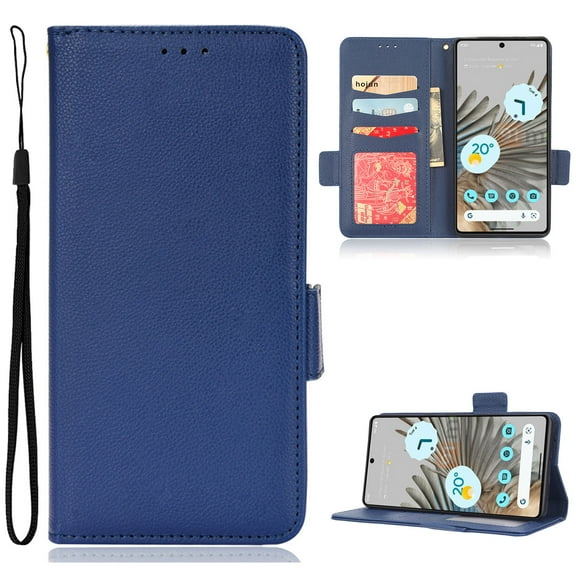 Designed for Motorola Moto G 5G 2023 Case, Luxury PU Leather Wallet Phone Case with Card Holder Flip Kickstand Drop Protection Phone Case Cover for Motorola Moto G 5G 2023 - Darkblue