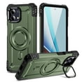 thumbnail image 1 of Designed for Motorola Moto G Stylus 5G 2023 Armor Case with Camera Cover Stand, Shockproof Protection Support Magnetic Wireless Charger Rugged Cover, Support Car Magnetic Holder - Armygreen, 1 of 7