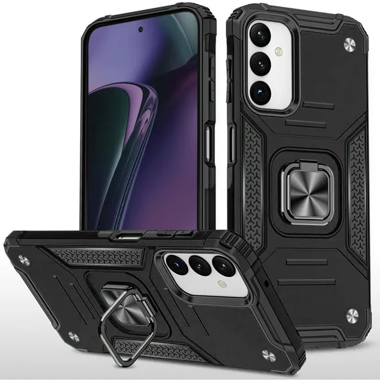 Designed for Motorola Moto G Stylus 5G 2024 Armor Hybrid with Ring