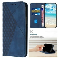 Designed for Motorola Moto G Stylus 5G 2024 Case Wallet, for Men Women Flip Folio Cover with Embossed PU Leather Kickstand Credit Card Holders Slots Phone Cover for Moto G Stylus 5G 2024, Royalblue