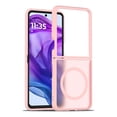 thumbnail image 1 of Designed For Motorola Razr+ 2024 Phone Case,Compatible with MagSafe,Anti-Scratch Anti-Fingerprint Shockproof Skin Feeling Frosted Translucent Ultra Slim Thin Fit Phone Case Cover,Pink, 1 of 6