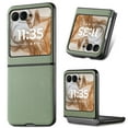 thumbnail image 1 of Designed for Motorola Razr 60 / Razr 2025 Folding Case, Carbon Fiber Texture + TPU, Shockproof Lightweight Slim Drop Protection Cover for Motorola Razr 60 / Razr 2025, Green, 1 of 11