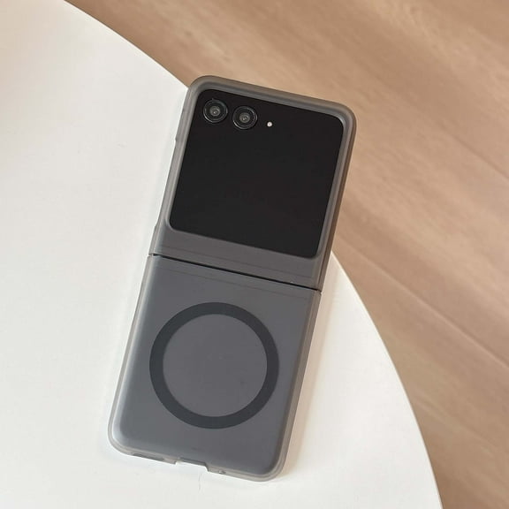 Designed for Razr 40 Magnetic Phone Case,Compatible with Mag-Safe,Shockproof Anti-fall Ultra Slim Frosted Translucence Skin Feel Durable Rugged Thin FPhone Case,Gray