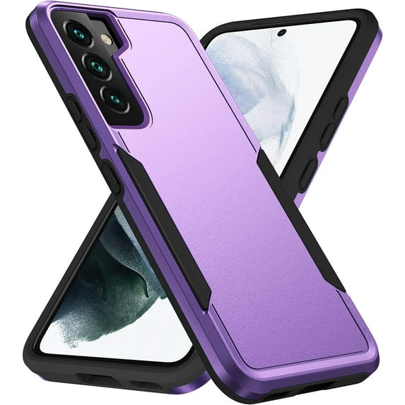 Designed for Samsung A14 Heavy Duty Case, Protection Shockproof Dropproof Dustproof Anti-Scratch Phone Case Cover for Samsung A14 Heavy Duty Case, Purple