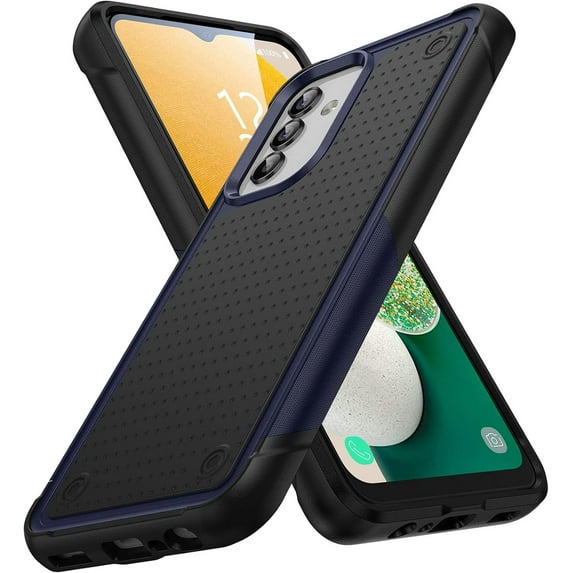 Designed for Samsung Galaxy A13 5G Case Galaxy A32 5G Case Gift Militay Grade Drop Protective Cover Shockproof Case for Galaxy A13 4G 5G Phone Case for Women Men boy Girl (Blue+Black)
