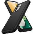 thumbnail image 1 of Designed for Samsung Galaxy A13 5G Case Galaxy A32 5G Case Gift Militay Grade Drop Protective Cover Shockproof Case for Galaxy A13 4G 5G Phone Case for Women Men boy Girl (Black), 1 of 9