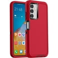thumbnail image 1 of Designed for Samsung Galaxy A14 Heavy Duty Case, Triple Layer Protection Shockproof Dropproof Dustproof Anti-Scratch Phone Case Cover for Samsung Galaxy A14,Red, 1 of 7