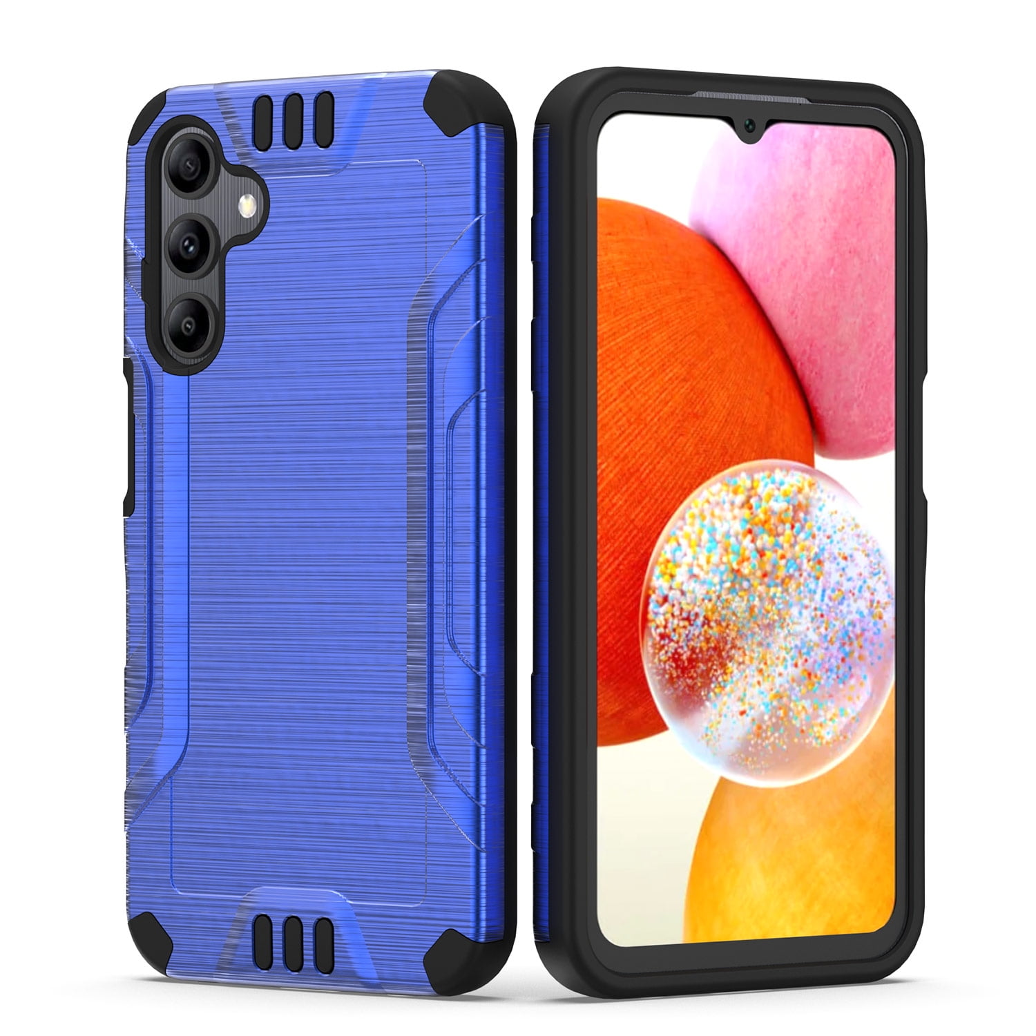 Designed for Samsung Galaxy A15 5G Hybrid Dual Layer Slim Defender ...