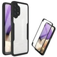 thumbnail image 1 of Designed for Samsung Galaxy A32 4G Case Full-Body Bumper Case Cover Built in Screen Protector Shockproof Transparent Back 360 Full Body Protective Case for Samsung Galaxy A32 4G, Black, 1 of 7