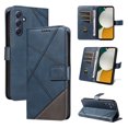 Designed for Samsung Galaxy A34 5G Case Wallet, Men Women Flip Folio Cover with PU Leather Stand