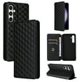 thumbnail image 1 of Designed for Samsung Galaxy A36 5G Case Wallet, Women Men Flip Folio Cover PU Leather Kickstand Credit Card Holders Slots Magnetic Shockproof Phone Case Cover for Samsung Galaxy A36 5G - Black, 1 of 9