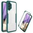 thumbnail image 1 of Designed for Samsung Galaxy A52 Case Full-Body Bumper Case Cover Built in Screen Protector Shockproof Transparent Back 360 Full Body Protective Case for Samsung Galaxy A52, Deep Green, 1 of 6