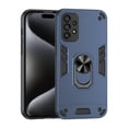 thumbnail image 1 of Designed for Samsung Galaxy A53 5G Case, Military Grade Protective Phone Case Rugged Hard PC + Soft TPU Cover with Enhanced Metal Ring Kickstand [Support Magnet Mount], Navyblue, 1 of 7