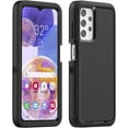 thumbnail image 1 of Designed for Samsung Galaxy A53 Heavy Duty Case, Triple Layer Protection Shockproof Dropproof Dustproof Anti-Scratch Phone Case Cover for Samsung Galaxy A53,Black, 1 of 7