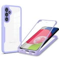 thumbnail image 1 of Designed for Samsung Galaxy A54 5G Case Full-Body Bumper Case Cover Built in Screen Protector Shockproof Transparent Back 360 Full Body Protective Case for Samsung Galaxy A54 5G, Purple, 1 of 7