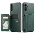 thumbnail image 1 of Designed for Samsung Galaxy A54 5G Case Wallet with RFID Blocking Card Holder PU Leather Credit Card Slots Cash Pocket Phone Cases for Men Women Back Flip Magnetic Clasp Protective Cover,Green, 1 of 9