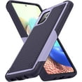 thumbnail image 1 of Designed for Samsung Galaxy A71 5G Case 2 in 1 Gift Militay Grade Drop Protective Rugged Heavy Duty Cover Shockproof Case for Galaxy A71 5G Phone Case for Women Men boy Girl (Purple+Blue), 1 of 17