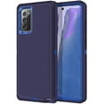 thumbnail image 1 of Designed for Samsung Galaxy Note 20 Heavy Duty Case, Triple Layer Protection Shockproof Dropproof Dustproof Anti-Scratch Phone Case Cover for Samsung Galaxy Note 20,Blue, 1 of 7