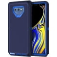 thumbnail image 1 of Designed for Samsung Galaxy Note 9 Heavy Duty Case, Triple Layer Protection Shockproof Dropproof Dustproof Anti-Scratch Phone Case Cover for Samsung Galaxy Note 9,Blue, 1 of 7
