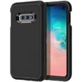 thumbnail image 1 of Designed for Samsung Galaxy S10e Heavy Duty Case, Triple Layer Protection Shockproof Dropproof Dustproof Anti-Scratch Phone Case Cover for Samsung Galaxy S10e,Black, 1 of 8