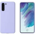 thumbnail image 1 of Designed for Samsung Galaxy S21 Fan Edition,Slim Liquid Silica Gel Shockproof Phone Cover Soft Anti-Scratch Microfiber Lining Protection Case for Samsung Galaxy S21 FE (Light Purple), 1 of 7