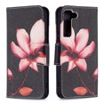 thumbnail image 1 of Designed for Samsung Galaxy S22 5G, Allytech Wallet PU Leather Card Slots Kickstand Flip Case Impact Resistant Protective Magnetic Closure Case for Galaxy S22 6.1", Floral, 1 of 5
