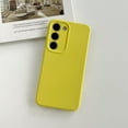 thumbnail image 1 of Designed for Samsung Galaxy S22 Plus Case, Shockproof Liquid Silicone Protective Phone Case with Soft Anti-Scratch Microfiber Lining Slim Drop Protection Phone Cover for Galaxy S22 Plus, Pearyellow, 1 of 10