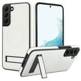 thumbnail image 1 of Designed for Samsung Galaxy S22 Plus, Luxury Slim Fit PU Leather Back Case with Magsafe Kickstand Wireless Charging Luxury Protective Anti-slip Durable Phone Cover for Galaxy S22 Plus,White, 1 of 8