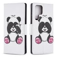 thumbnail image 1 of Designed for Samsung Galaxy S22 Ultra 5G, Allytech Wallet PU Leather Card Slots Kickstand Flip Case Impact Resistant Protective Magnetic Closure Case for Galaxy S22 Ultra 6.8", Cute Panda, 1 of 5