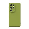 thumbnail image 1 of Designed for Samsung Galaxy S22 Ultra Case, Shockproof Liquid Silicone Protective Phone Case with Soft Anti-Scratch Microfiber Lining Slim Phone Cover Case for Samsung Galaxy S22 Ultra, Green, 1 of 10