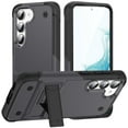 thumbnail image 1 of Designed for Samsung Galaxy S23 Plus Case, with Hidden Kickstand Military Grade Drop Protection Dustproof Hybrid Hard PC Kickstand Phone Case Cover for Men Women for S23 Plus, Gray, 1 of 7