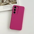 thumbnail image 1 of Designed for Samsung Galaxy S24+ Case, Shockproof Liquid Silicone Protective Phone Case with Soft Anti-Scratch Microfiber Lining Slim Drop Protection Phone Cover Case for Galaxy S24+, Rose, 1 of 10