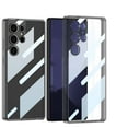 thumbnail image 1 of Designed For Samsung Galaxy S24 Ultra Phone Case,Anti-Drop Heavy Duty Shockproof Protection,Transparent Slim DropProof Protective Ultra Slim Rugged Tough Durable Phone Case,Black, 1 of 4